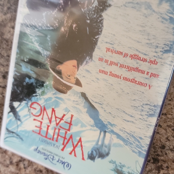 New Walt Disney White Fang Jack London DVD Alaskan Frontier SEALED - Picture 4 of 7